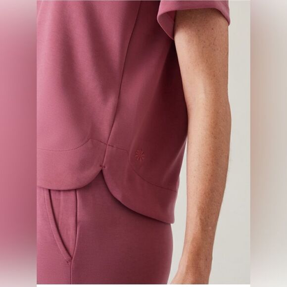 Athleta Seasoft Sweatshirt Tee - Picture 2 of 12